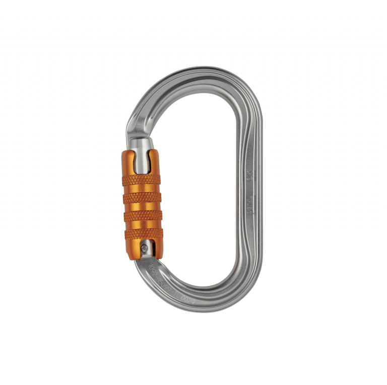 Petzl OK Triact-Lock Ovalkarabiner mit Dreifachverschluss