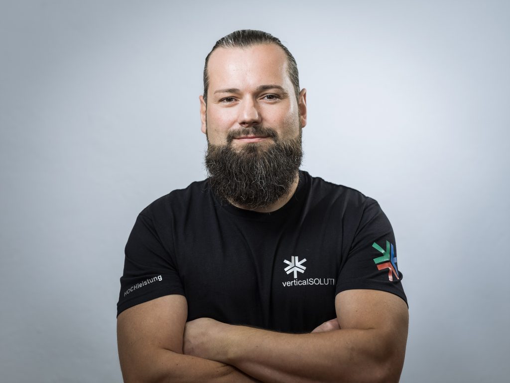 Eric Gehlhar vom Team verticalSOLUTION im Porträt