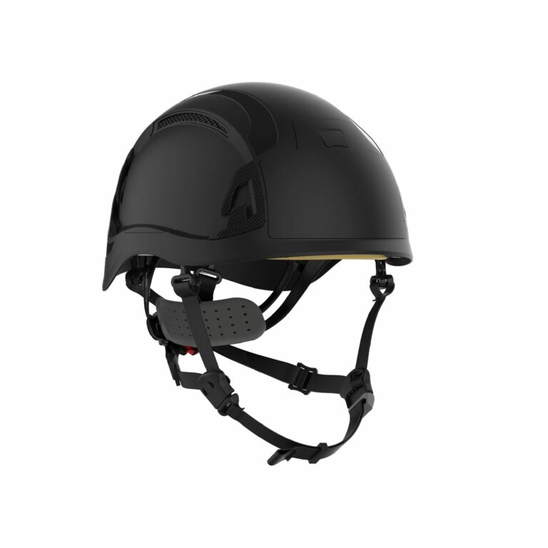 JSP Evo Alta Baseworker Industrieschutzhelm in Schwarz mit Kinnriemen